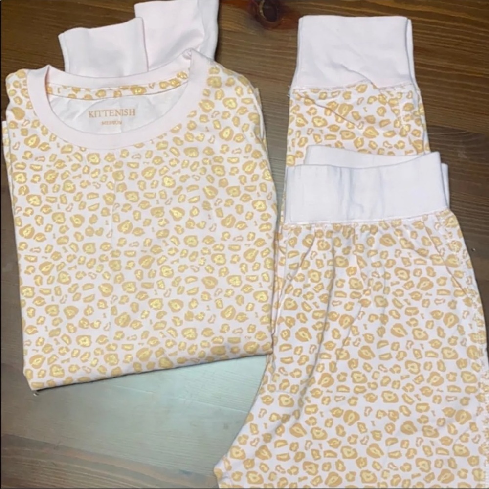 Kittenish Pajama Set